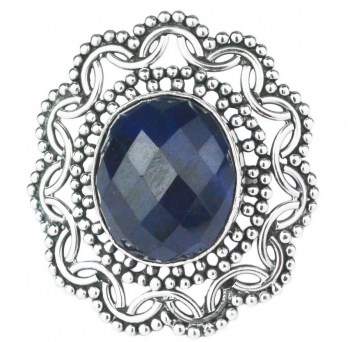 edelsteen sieraden zilver hanger oorbellen 52